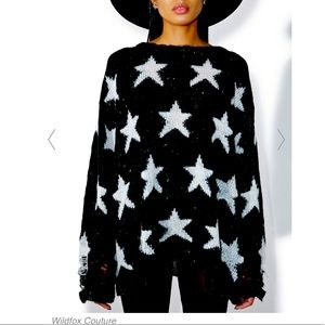 WILDFOX seeing stars sweater